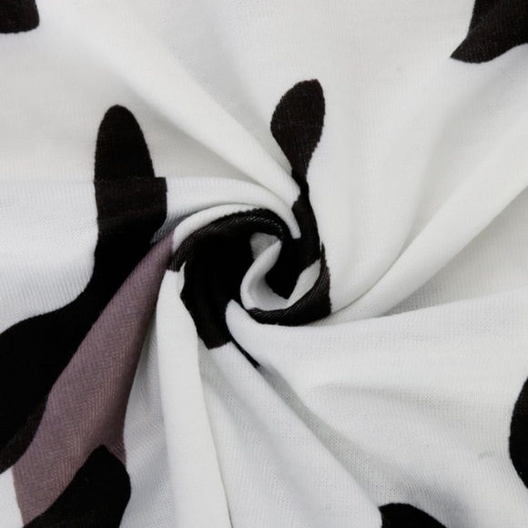 Women’s Off-Shoulder Cheetah Leopard Animal Print Long Sleeve Top - Picture 5 of 6